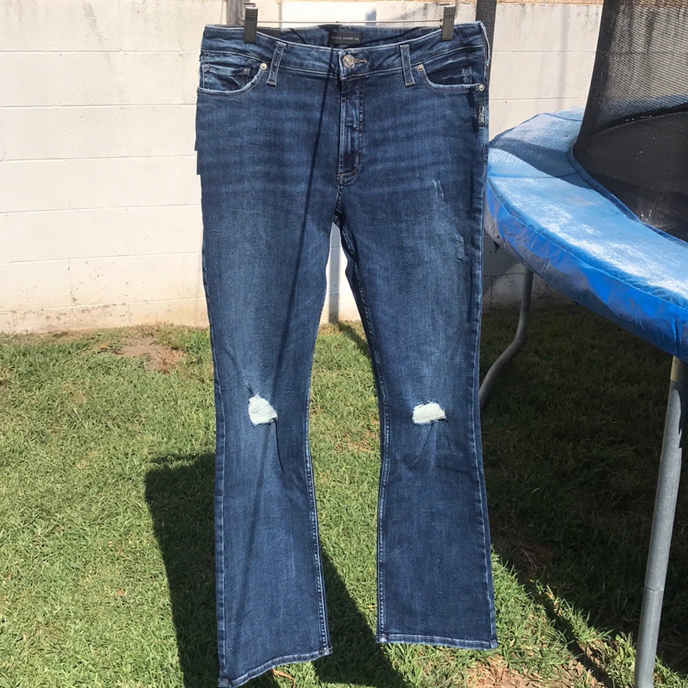 NWT Silver Jeans Bleeker 34x31 Extra Pics $79